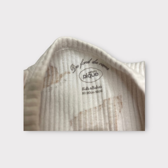 Gelato Pique Animal Pattern Ribbed Romper - Picture 4 of 6